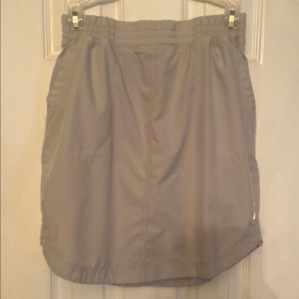 Gray Athletic Skirt